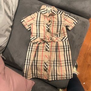 Toddler girl Burberry dress
